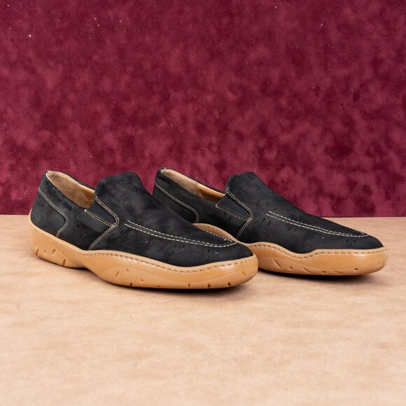 Michael Toschi Other - Michael Toschi Men Antibac CIS Comfortable Cusion Black Leather Loafers Sz 12M